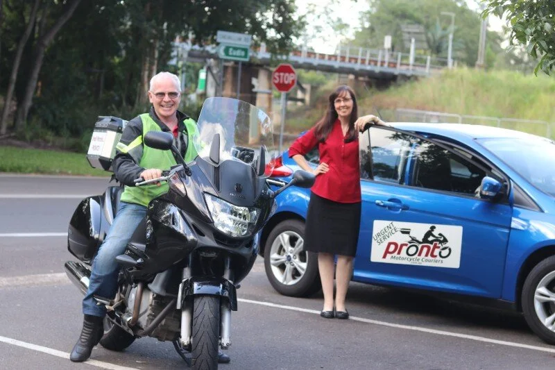 Same day motorcycle courier sales